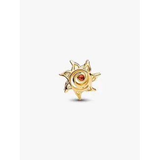 Pandora Pandora Bedel 764625C01 Open Gewerkt 14k Geelgouden Zon