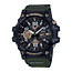 Casio G-Shock Casio G-Shock Horloge GWG-100-1A3ER Mudmaster Solar Radio Controlled Analoog Digitaal Zwart Groen 54mm