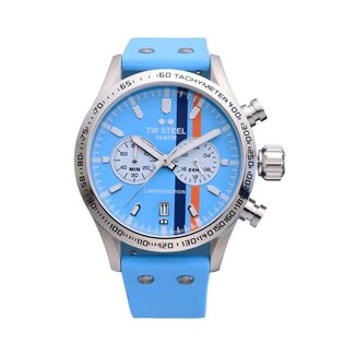 TW Steel TW Steel Horloge VS133 Volante 20th Anniversary Staal Chronograag Quartz 100m Waterdicht 45mm Limited Edition Oplagen 200