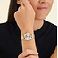 Rosefield Rosefield Horloge ASGSG-A15 Ace XS Duotone Staal met Geelgouden Plating 29mm
