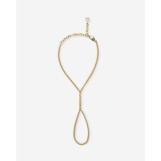 Buddha to Buddha Buddha to Buddha Hand Armband 033GV C-E George Zilver met Geelgouden Plating Maat C-E