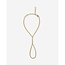 Buddha to Buddha Buddha to Buddha Hand Armband 033GV C-E George Zilver met Geelgouden Plating Maat C-E