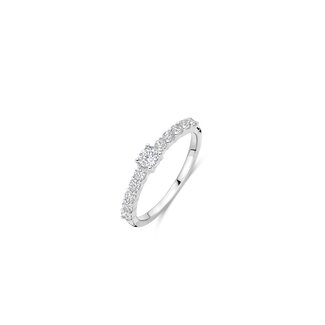 Ti Sento Milano Ti Sento Ring 12429ZI/54 Zilver met Zirkonia Maat 54