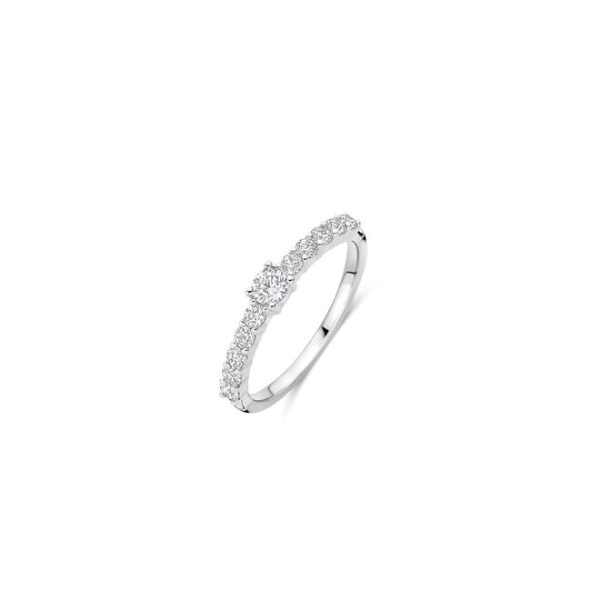 Ti Sento Milano Ti Sento Ring 12429ZI/54 Zilver met Zirkonia Maat 54