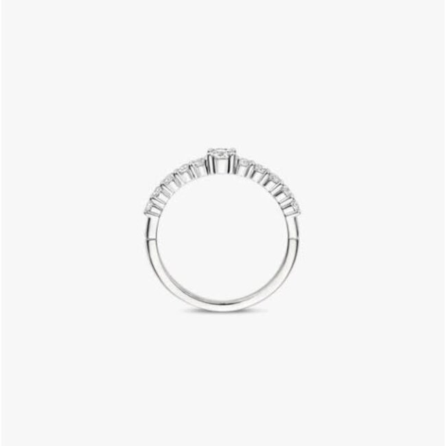 Ti Sento Milano Ti Sento Ring 12429ZI/54 Zilver met Zirkonia Maat 54