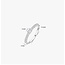 Ti Sento Milano Ti Sento Ring 12429ZI/54 Zilver met Zirkonia Maat 54