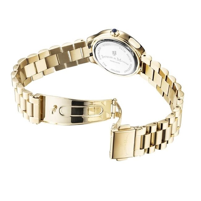 Jacques du Manoir Jacques Du Manoir Horloge  JWL06004 Celine Staal Goudkleurig 29MM