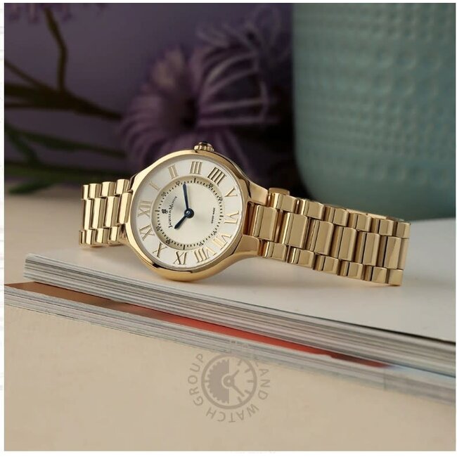 Jacques du Manoir Jacques Du Manoir Horloge  JWL06004 Celine Staal Goudkleurig 29MM