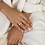 The House Of Blinckers THOB Ring 43.00460/18 14k Tri-color Goud Trinity Maat 18