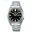 Seiko Seiko Horloge SRPK89K1 5 Sports Staal Automaat met Zwarte Wijzerplaat 37,4MM