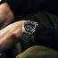 Seiko Seiko Horloge SRPK89K1 5 Sports Staal Automaat met Zwarte Wijzerplaat 37,4MM