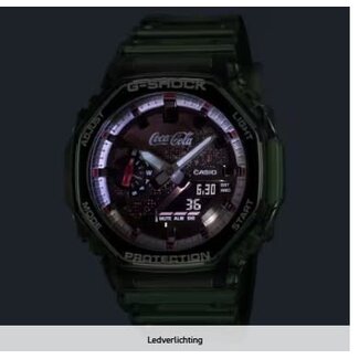 Casio G-Shock Casio G-Shock Horloge GA-2100CC-3AER Digitaal Analoog Coca-Cola Limited