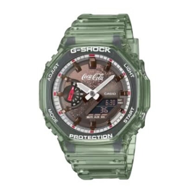 Casio G-Shock Casio G-Shock Horloge GA-2100CC-3AER Digitaal Analoog Coca-Cola Limited