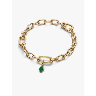 Pandora Pandora Bedel 764612C01 Zilver met 14k Geelgouden Plating Hamsa Hand