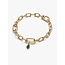 Pandora Pandora Bedel 764612C01 Zilver met 14k Geelgouden Plating Hamsa Hand
