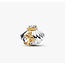 Pandora Pandora Bedel 764403C01 Zilver met 14k Geelgouden Plating Disney Ariel met 0.012ct Labgrown Diamant
