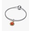 Pandora Pandora Bedel 764703C01 Zilver met 14k Geelgouden Plating Zon met Zirkonia