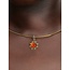 Pandora Pandora Bedel 764703C01 Zilver met 14k Geelgouden Plating Zon met Zirkonia