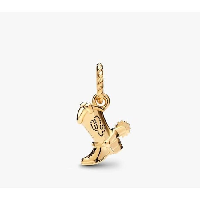 Pandora Pandora Bedel 764606C01 Zilver met 14k Geelgouden Plating Disney Toy Story Woody Laars