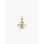 Pandora Pandora Bedel 764609C01 Zilver met 14k Geelgouden Plating Mini Boze Oog