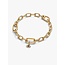 Pandora Pandora Bedel 764609C01 Zilver met 14k Geelgouden Plating Mini Boze Oog