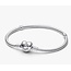 Pandora Pandora Armband 594594C00-20 Zilver met Hartsluiting Maat 20