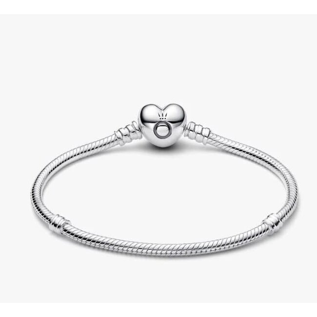 Pandora Pandora Armband 594594C00-20 Zilver met Hartsluiting Maat 20