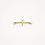 Blush Blush Ring 1270YZI/54 14k Geelgoud met Zirkonia Maat 54