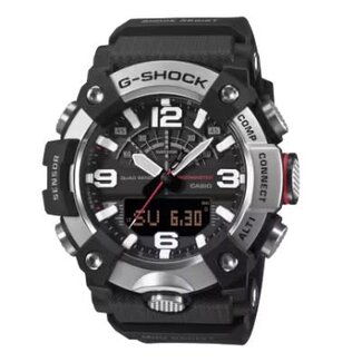 Casio G-Shock Casio G-Shock Horloge GG-B100XM-1AER Mudmaster Carbon Core Quard Analoog Digitaal Bluethooth 200m Waterdicht 51mm