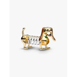 Pandora Pandora Bedel 764603C01 Disney Toy Story Slinky Dog 14k Gold Plated