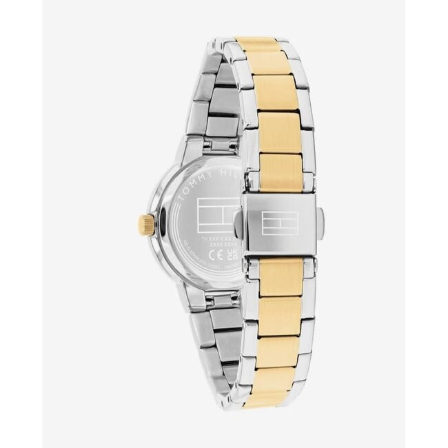Tommy Hilfiger Tommy Hilfiger Horloge TH1782903 Becca Staal bicolor 28mm