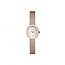 Rosefield Rosefield Horloge MWRMR-M07 Mini Oval White Dail Staal met Rozegouden Plating Quartz