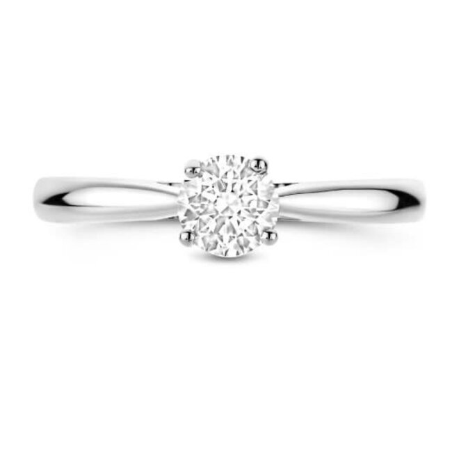 The House Of Blinckers THOB Ring 41.06450/56 14k Witgoud met 0.50crt H SI Lab Grown Diamant Maat 56