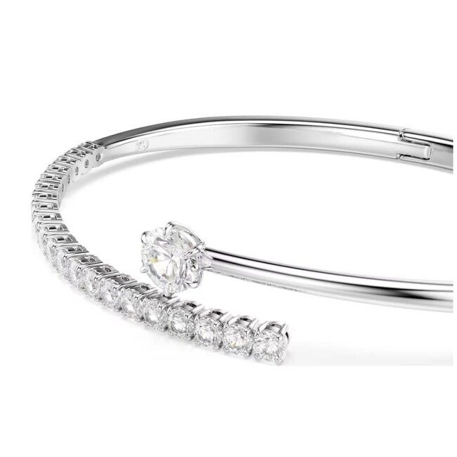 Swarovski Swarovski Armband 5753571 Matrix Zilverkleurige Bangle met Kristallen