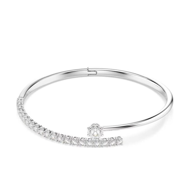 Swarovski Swarovski Armband 5753571 Matrix Zilverkleurige Bangle met Kristallen