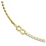 Swarovski Swarovski Collier 5747717 Matrix Collier Goudkleurig met S-vormige Schakel met Kristallen