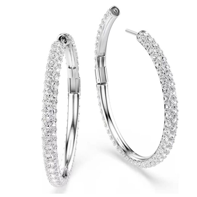 Swarovski Swarovski Oorbellen 5754156 Dextera Zilverkleurig met Kristallen