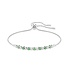 Swarovski Swarovski Armband 5758987 Matrix Zilverkleurig met Groene Kristallen