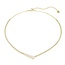 Swarovski Swarovski Collier 5747931 Mesmera Goudkleurig in V-Vorm Kristallen