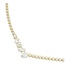 Swarovski Swarovski Collier 5747931 Mesmera Goudkleurig in V-Vorm Kristallen