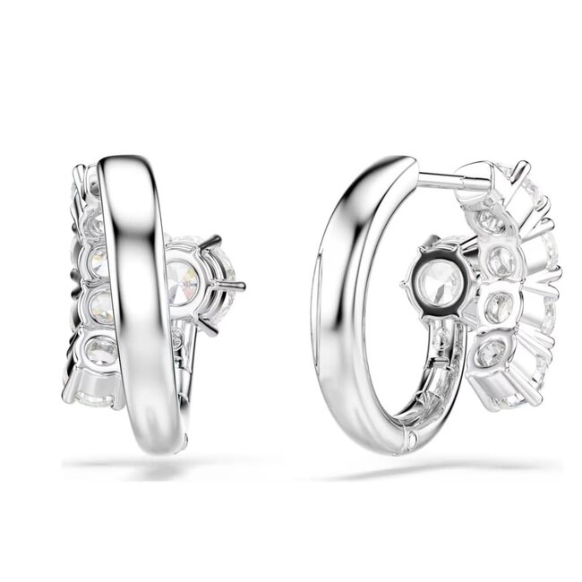 Swarovski Swarovski Oorbellen 5753572 Matrix Zilverkleurig met Kristallen