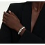 Swarovski Swarovski Armband 5751558 Una Zilverkleurig met Cushion Vorm Kristallen