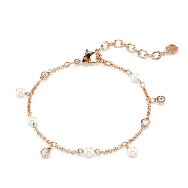 Swarovski Swarovski Armband 5754243 Imber Rosekleurig met Parels en Kristallen