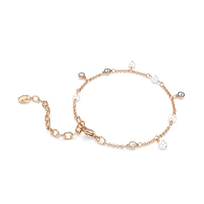 Swarovski Swarovski Armband 5754243 Imber Rosekleurig met Parels en Kristallen