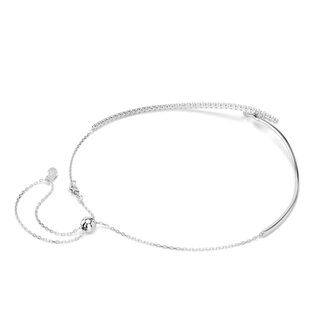 Swarovski Swarovski Collier 5754020 Matrix Collier Zilverkleurig met Kristallen