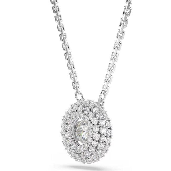 Swarovski Swarovski Collier 5738246 Sublima Zilverkleurig met Rond Kristal