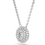 Swarovski Swarovski Collier 5738246 Sublima Zilverkleurig met Rond Kristal