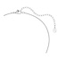 Swarovski Swarovski Collier 5738246 Sublima Zilverkleurig met Rond Kristal