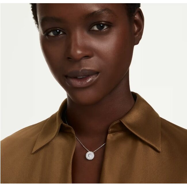 Swarovski Swarovski Collier 5738246 Sublima Zilverkleurig met Rond Kristal
