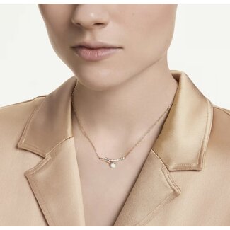 Swarovski Swarovski Collier 5763823 Matrix Rosekleurig met Kristallen